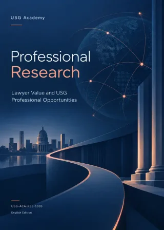 Lawyer Value and USG Professional Opportunities — publication cover